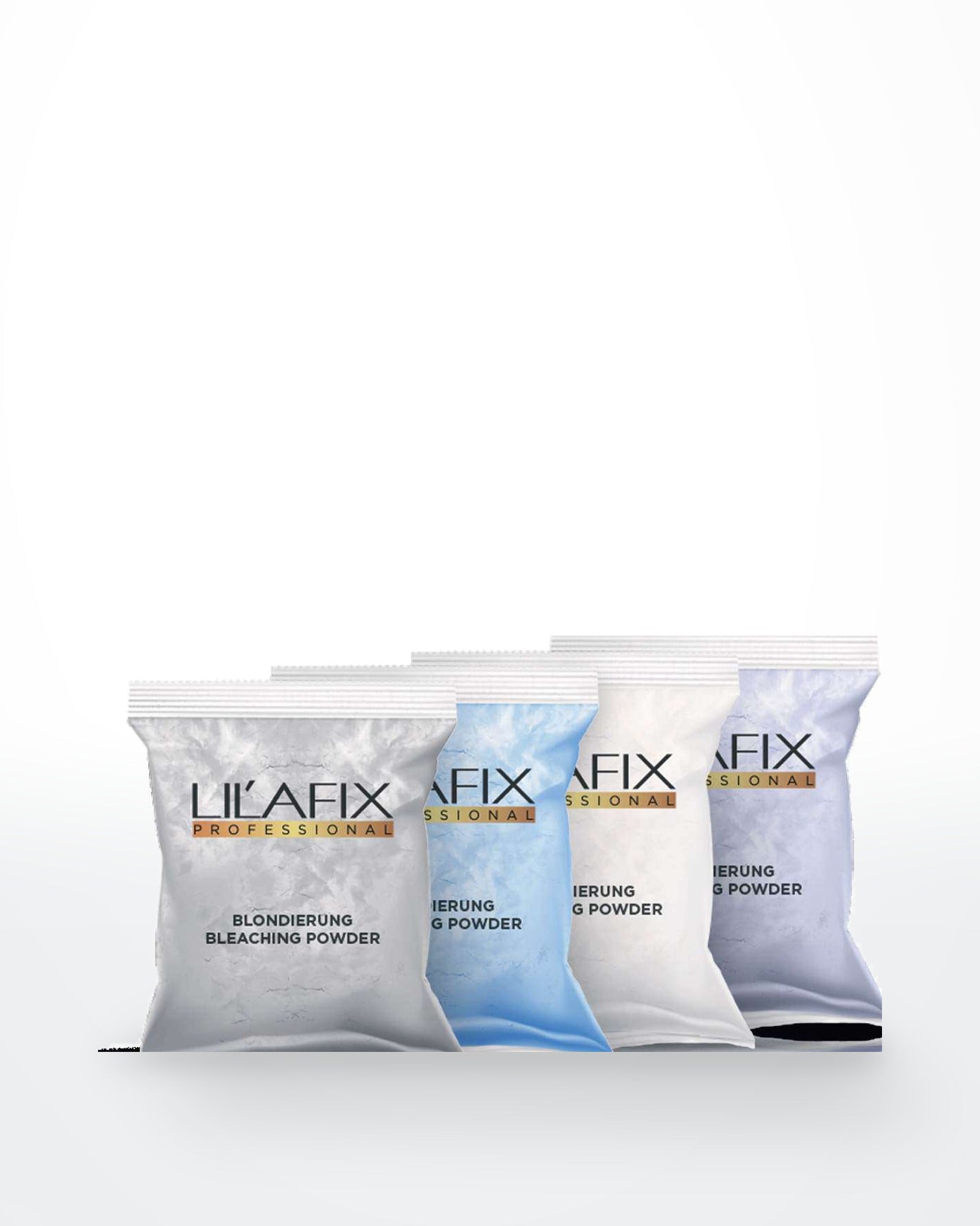 Lilafix Blondierpulver Ecopack, vier Ausführungen