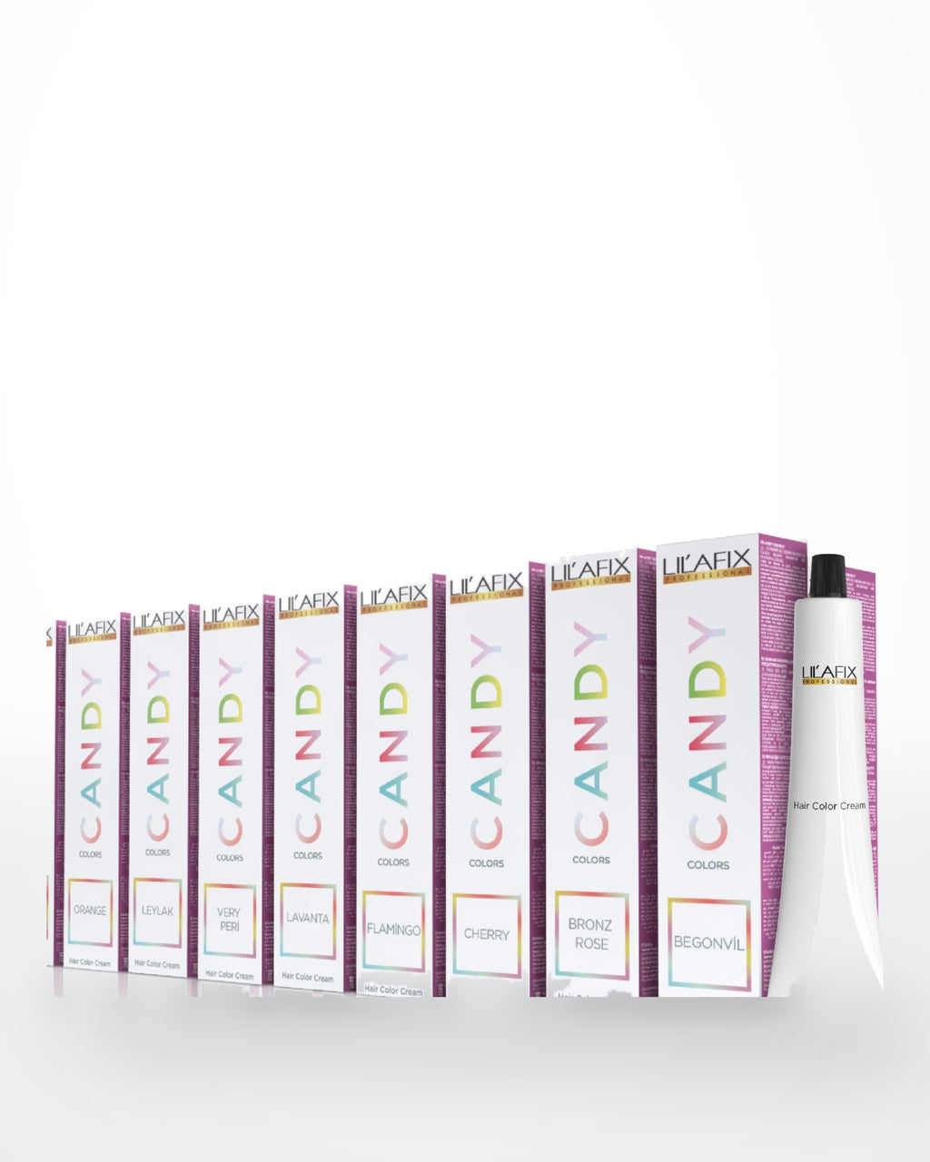 Lilafix Candy Colors — die neun Modetöne