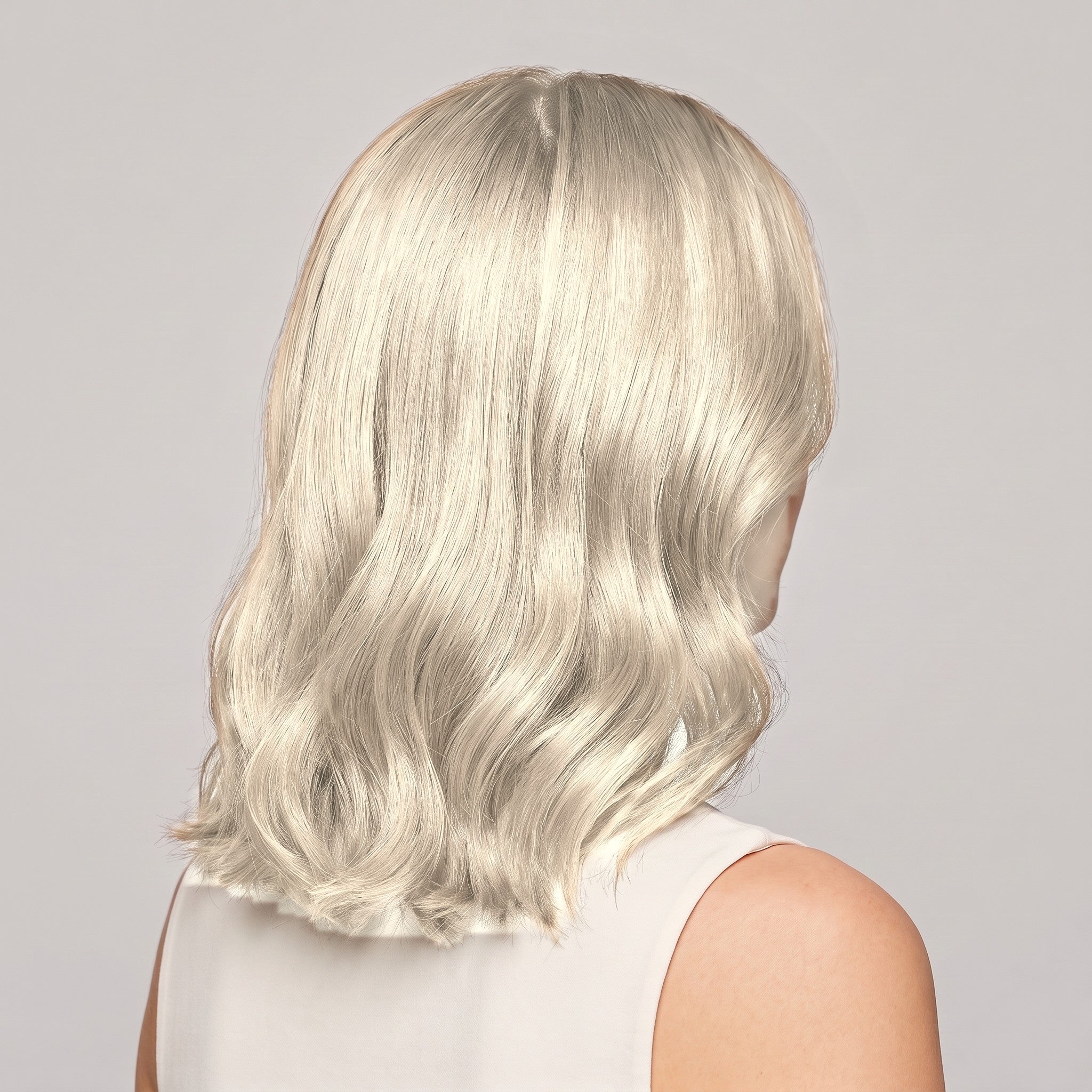 Lilafix 10.21 Glänzendes Beige — Haarbild