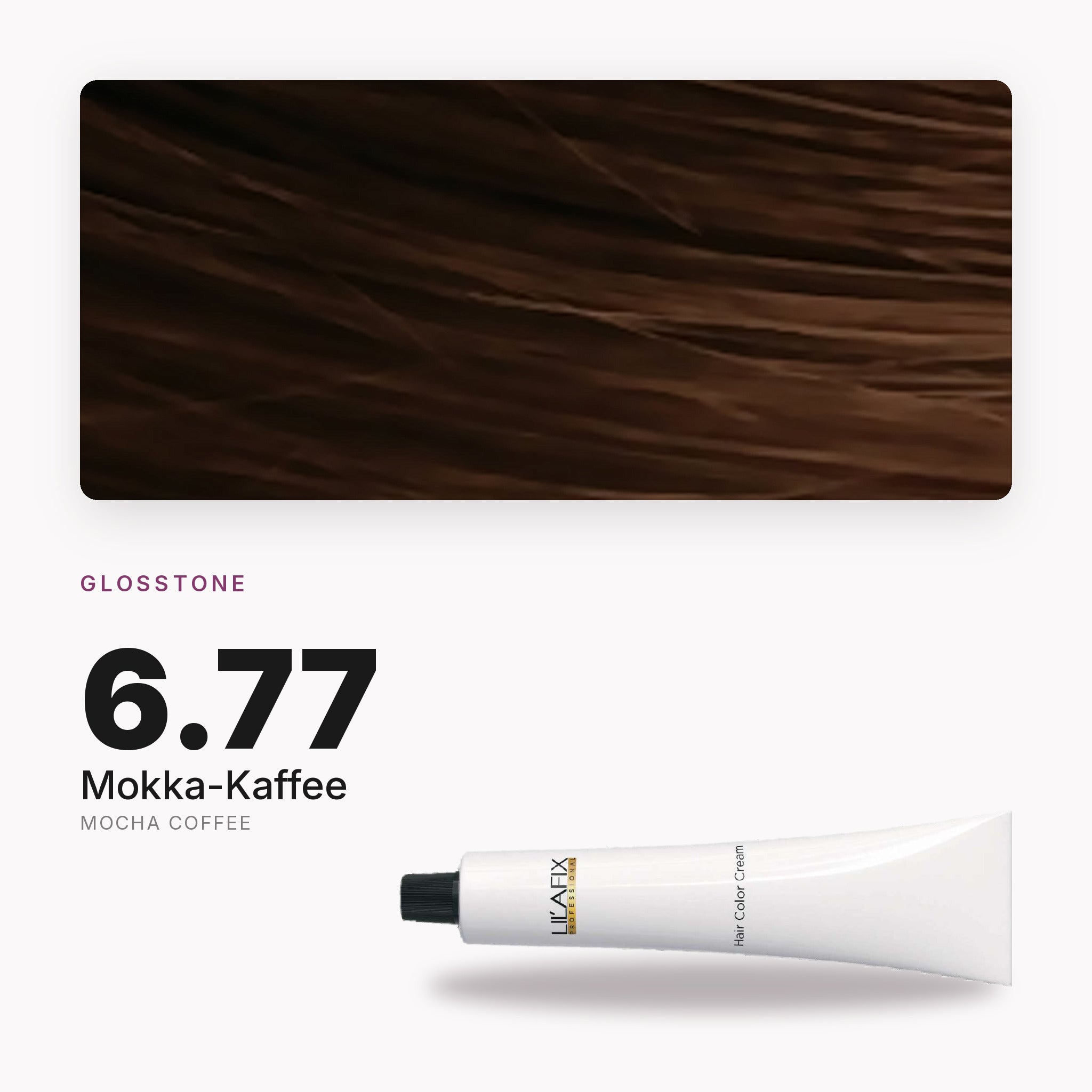 Lilafix 6.77 Mokka-Kaffee — Farbton