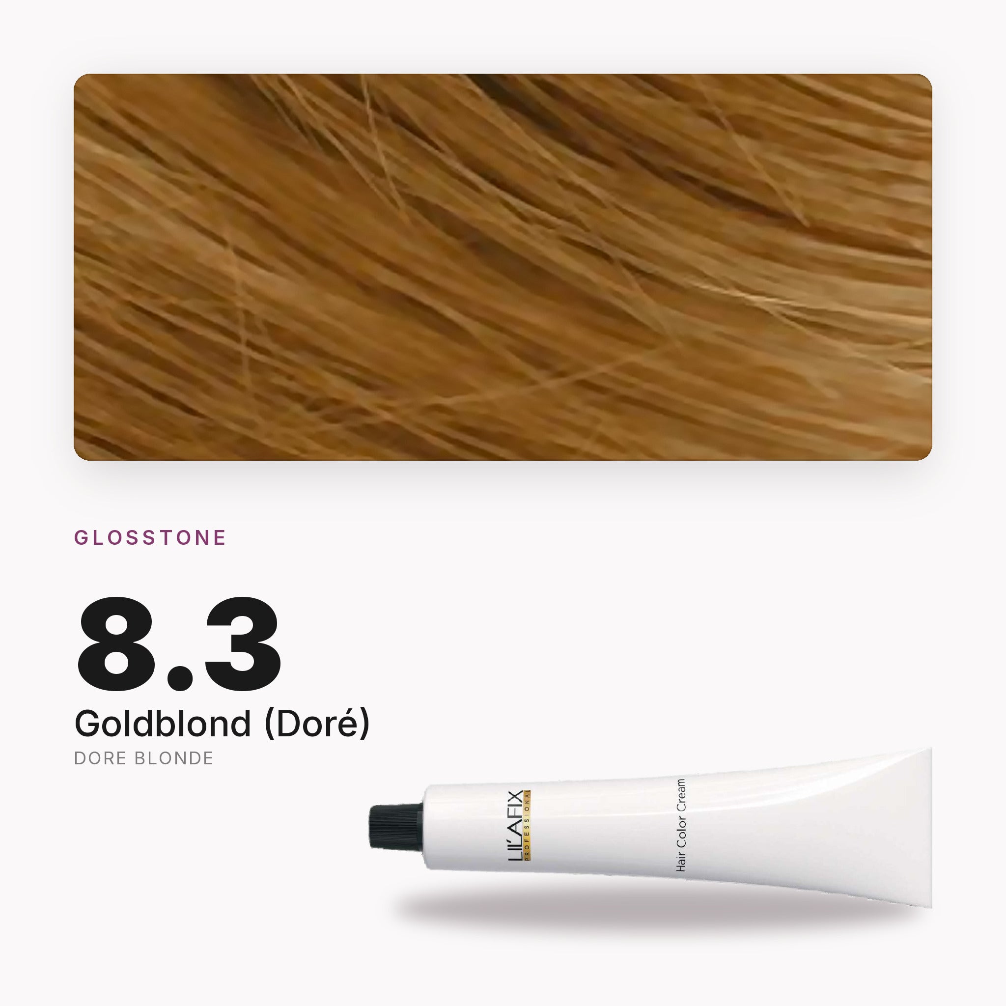 Lilafix 8.3 Goldblond (Doré) — Farbton