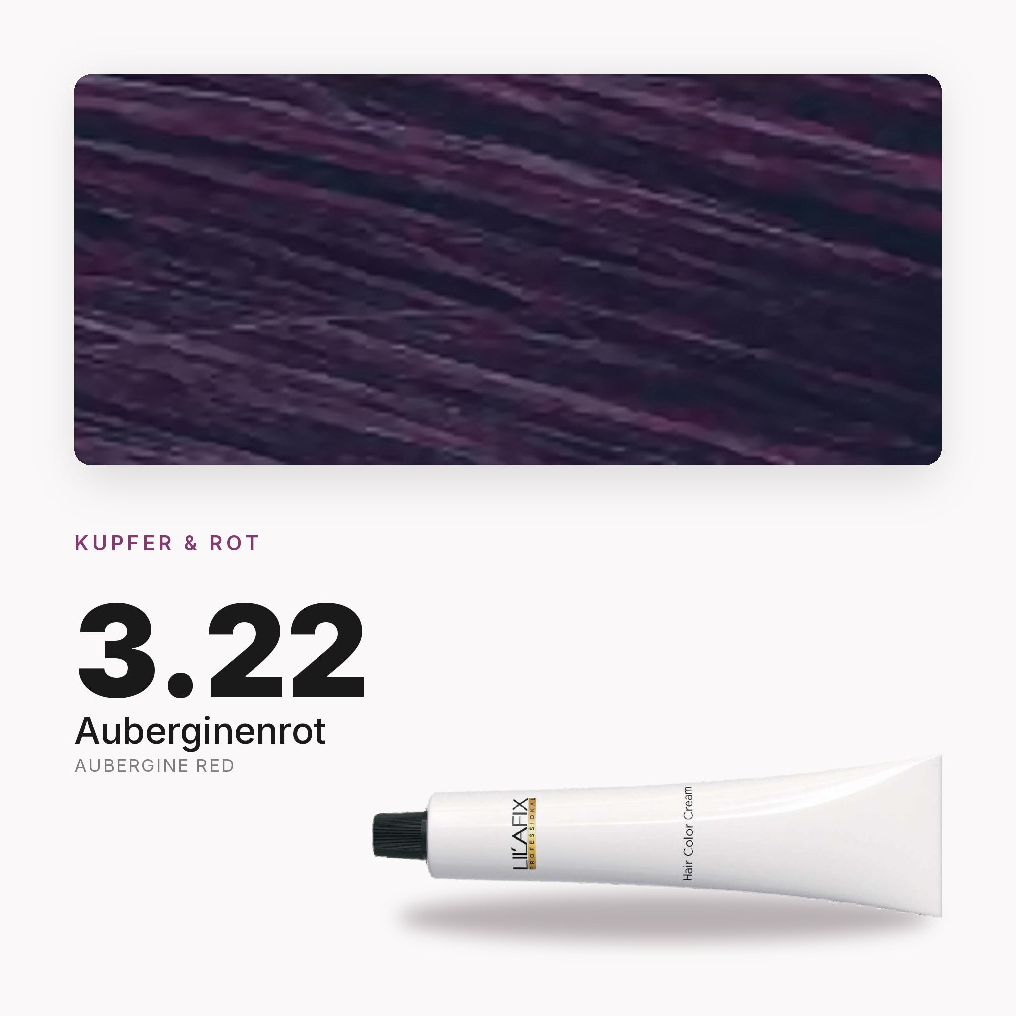 Lilafix 3.22 Auberginenrot — Farbton