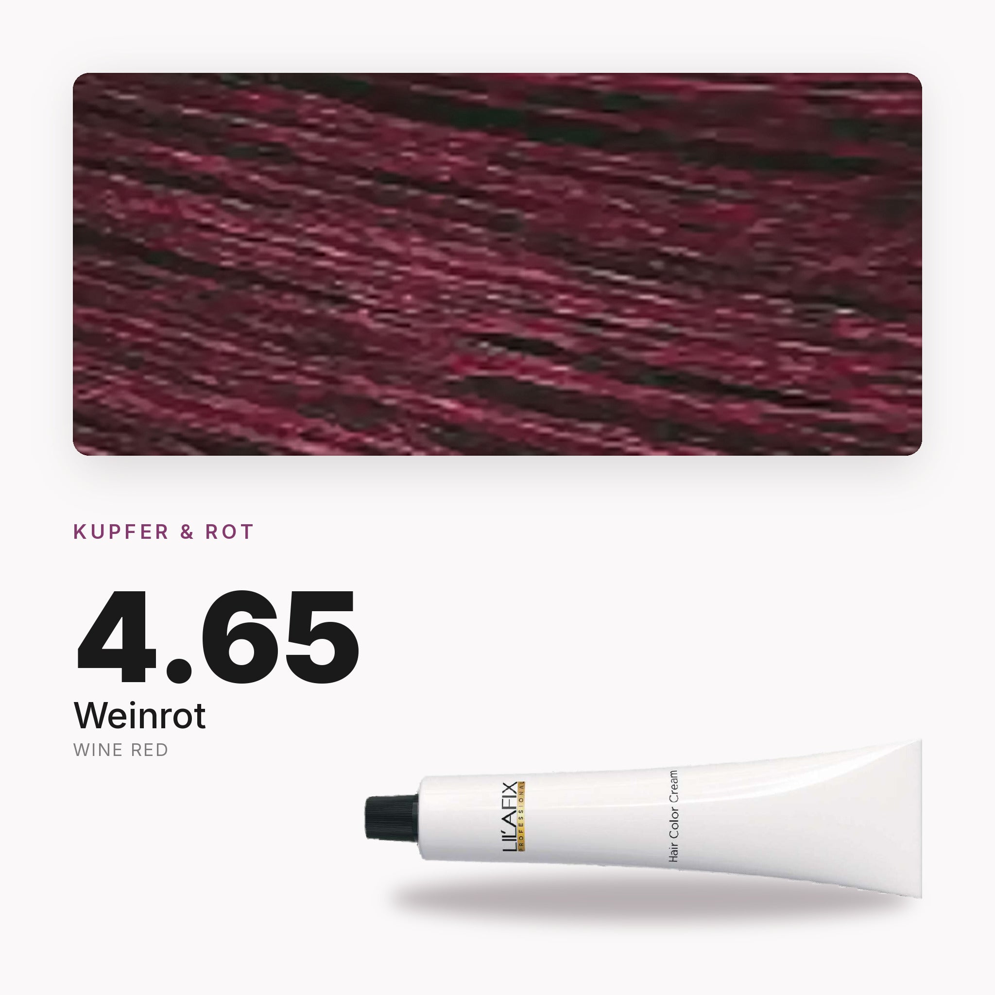 Lilafix 4.65 Weinrot — Farbton