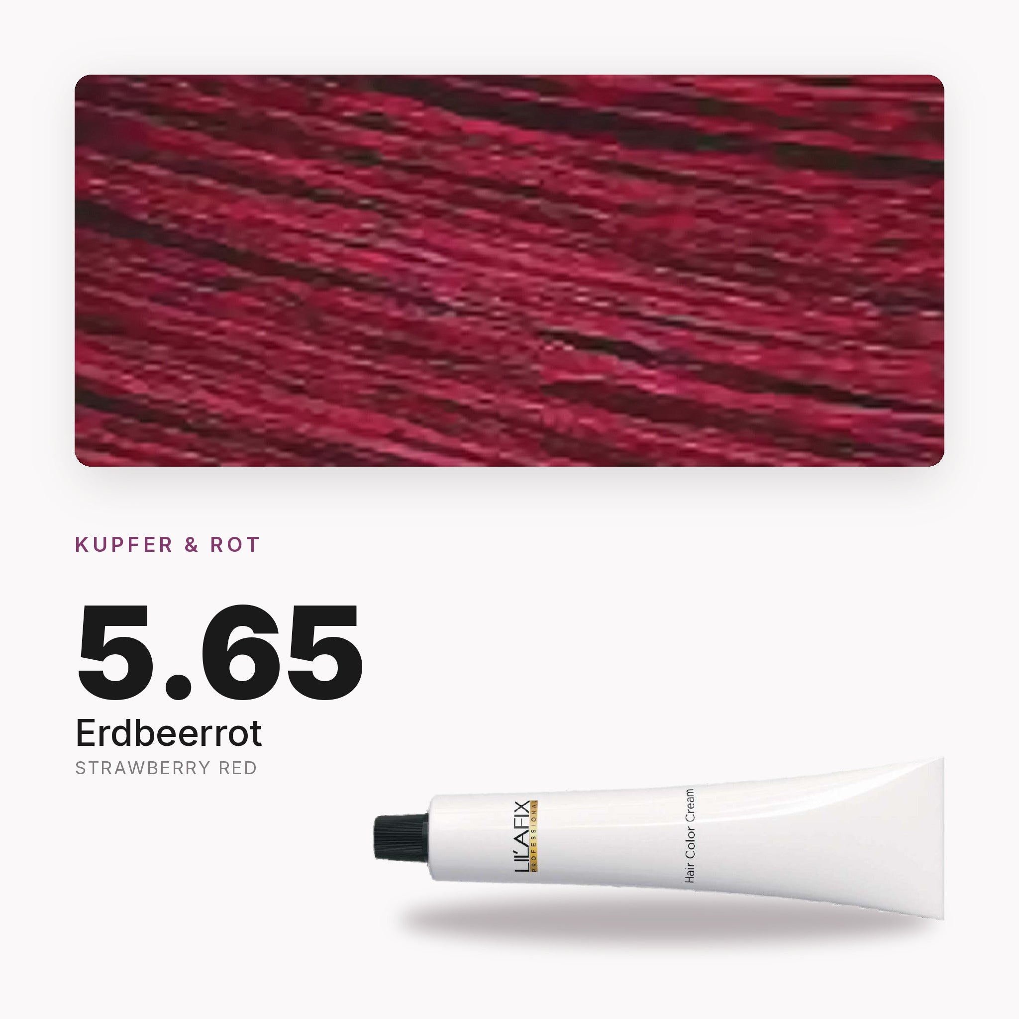 Lilafix 5.65 Erdbeerrot — Farbton