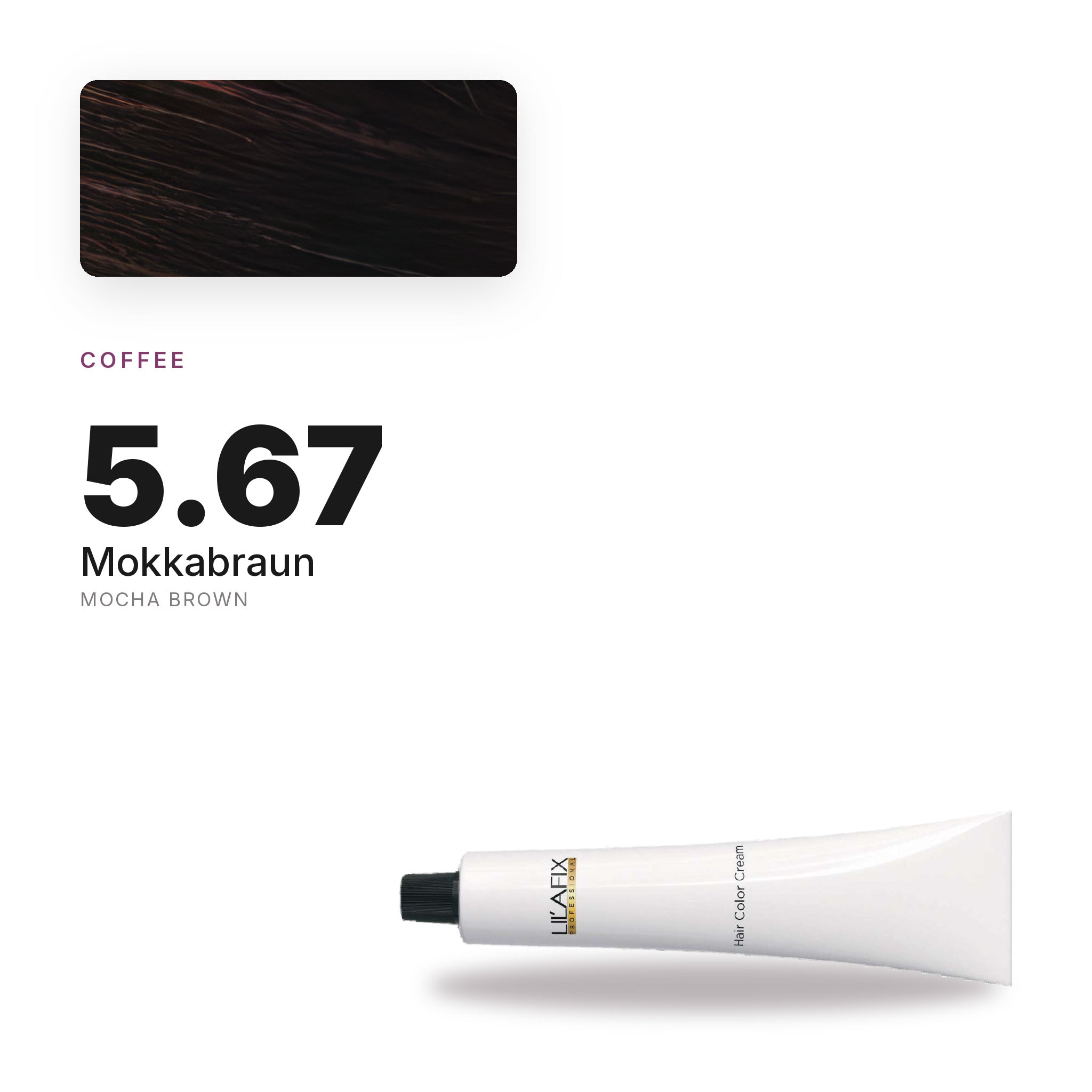 Lilafix 5.67 Mokkabraun — Farbton