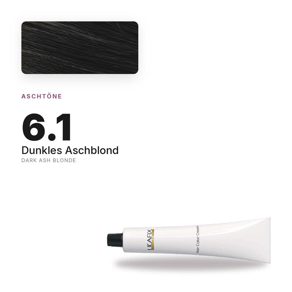 Lilafix 6.1 Dunkles Aschblond — Farbton