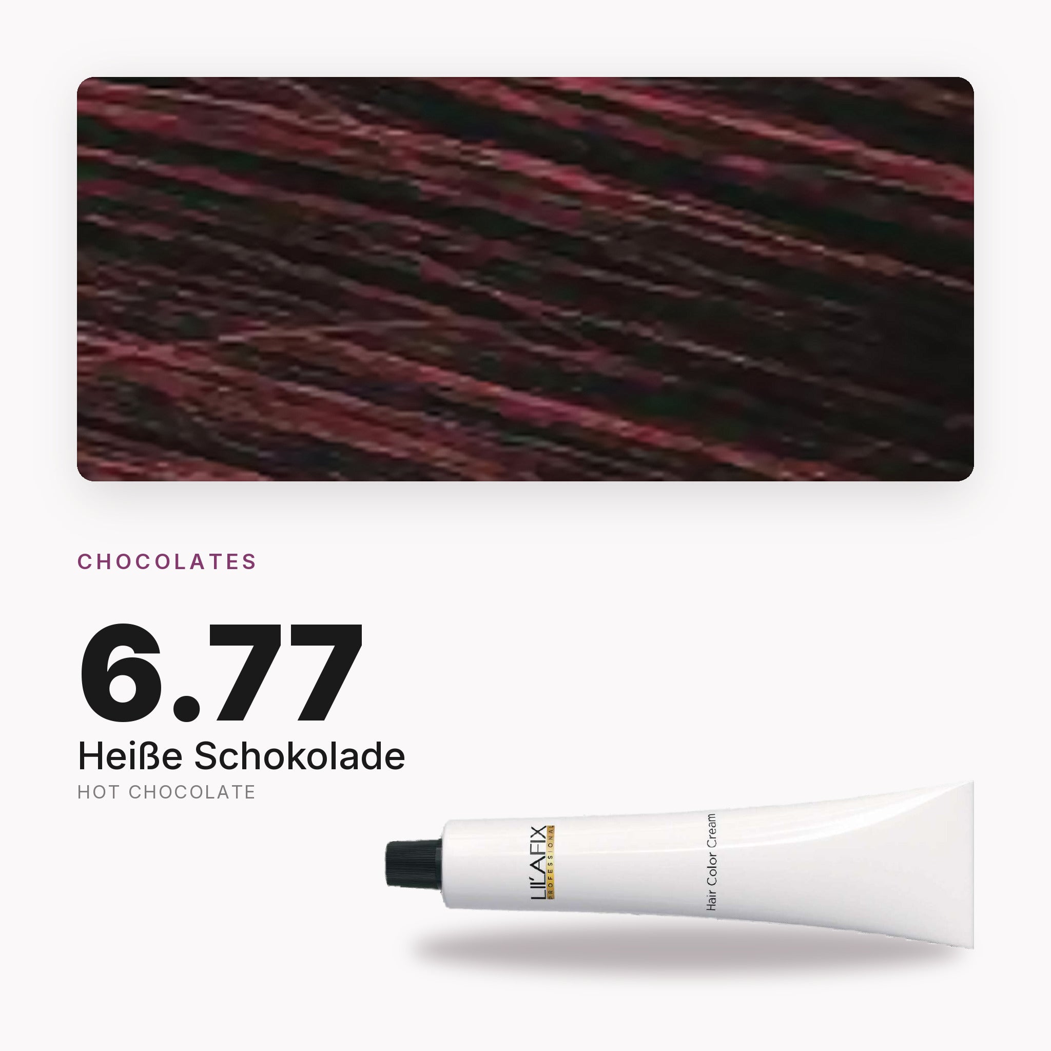 Lilafix 6.77 Heiße Schokolade — Farbton