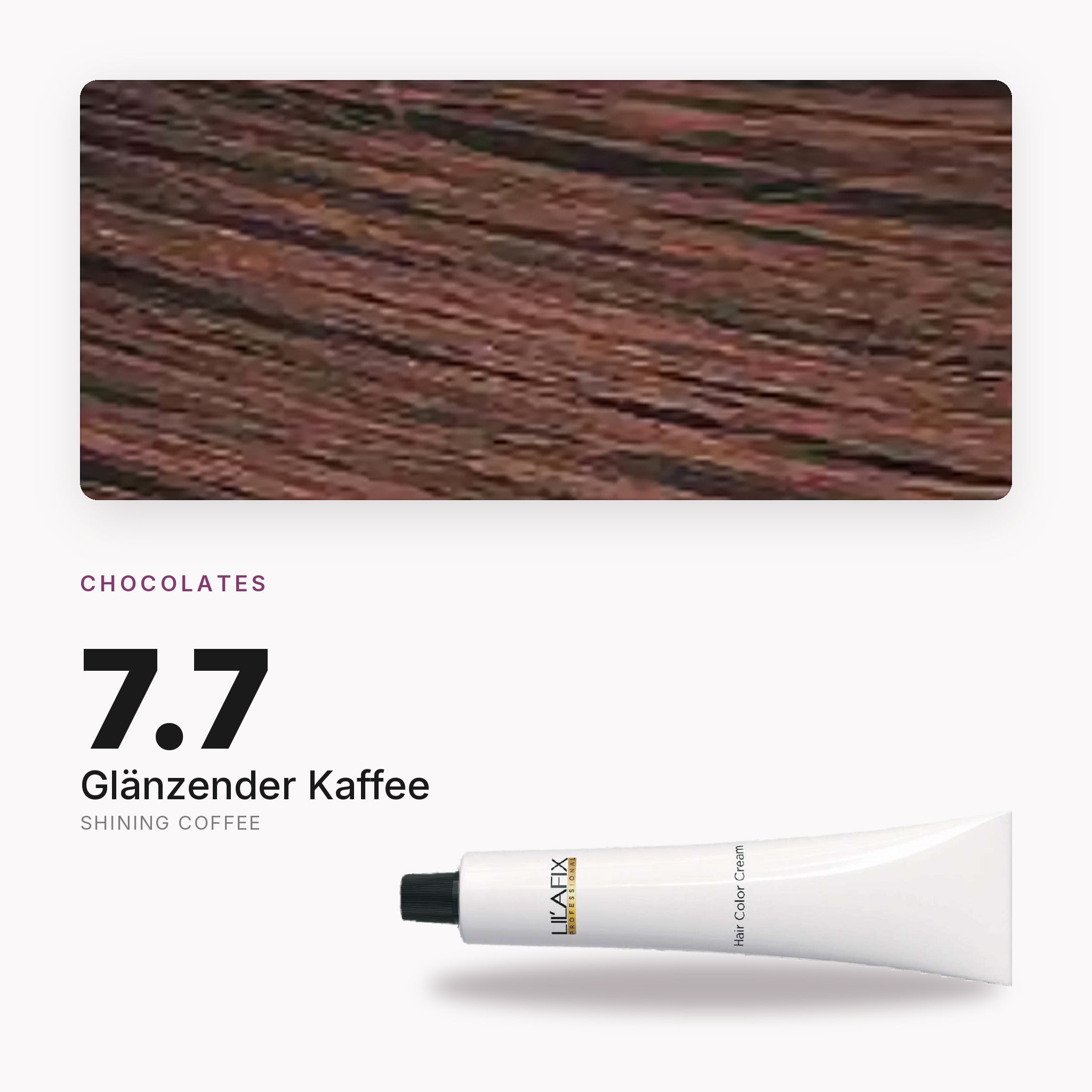 Lilafix 7.7 Glänzender Kaffee — Farbton