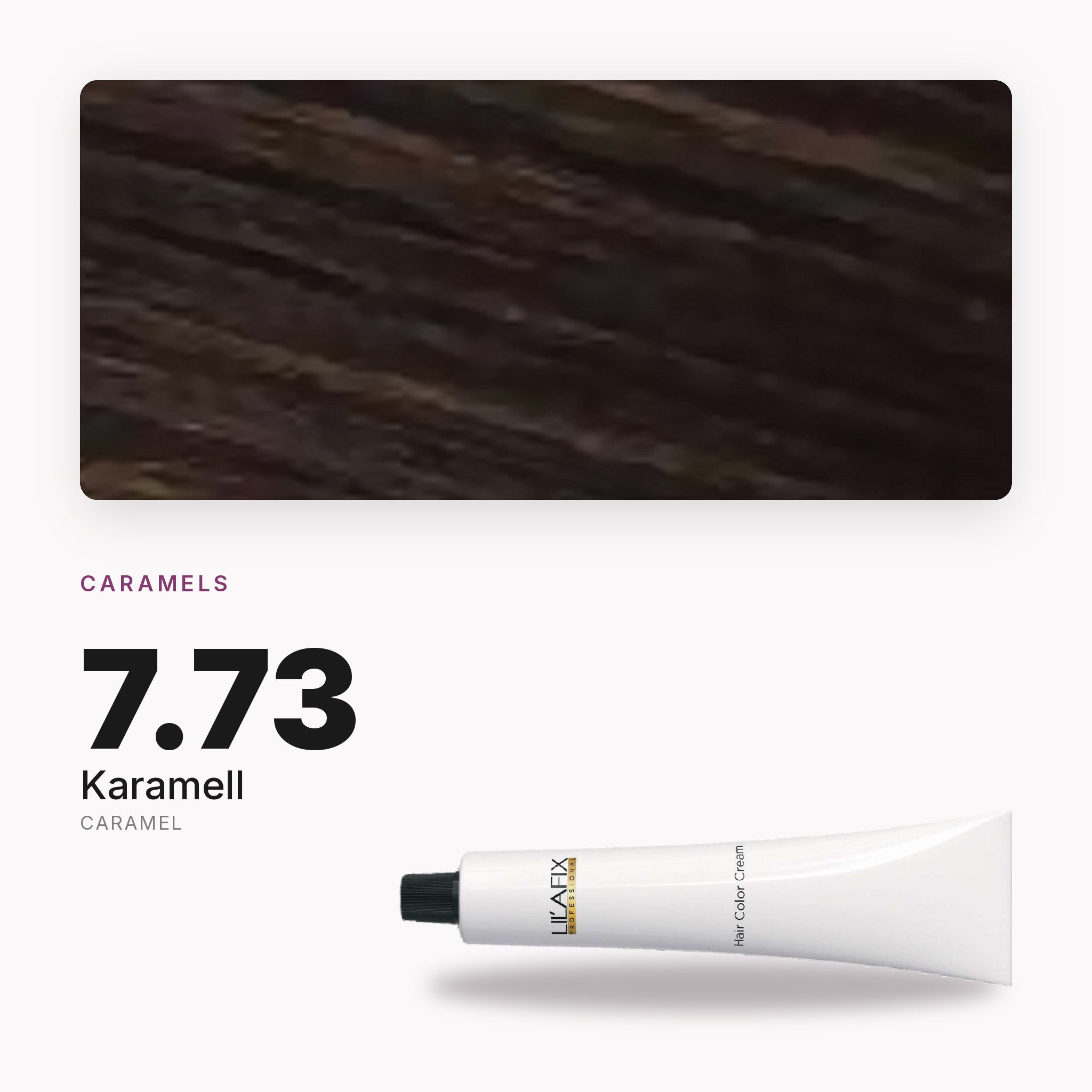 Lilafix 7.73 Karamell — Farbton