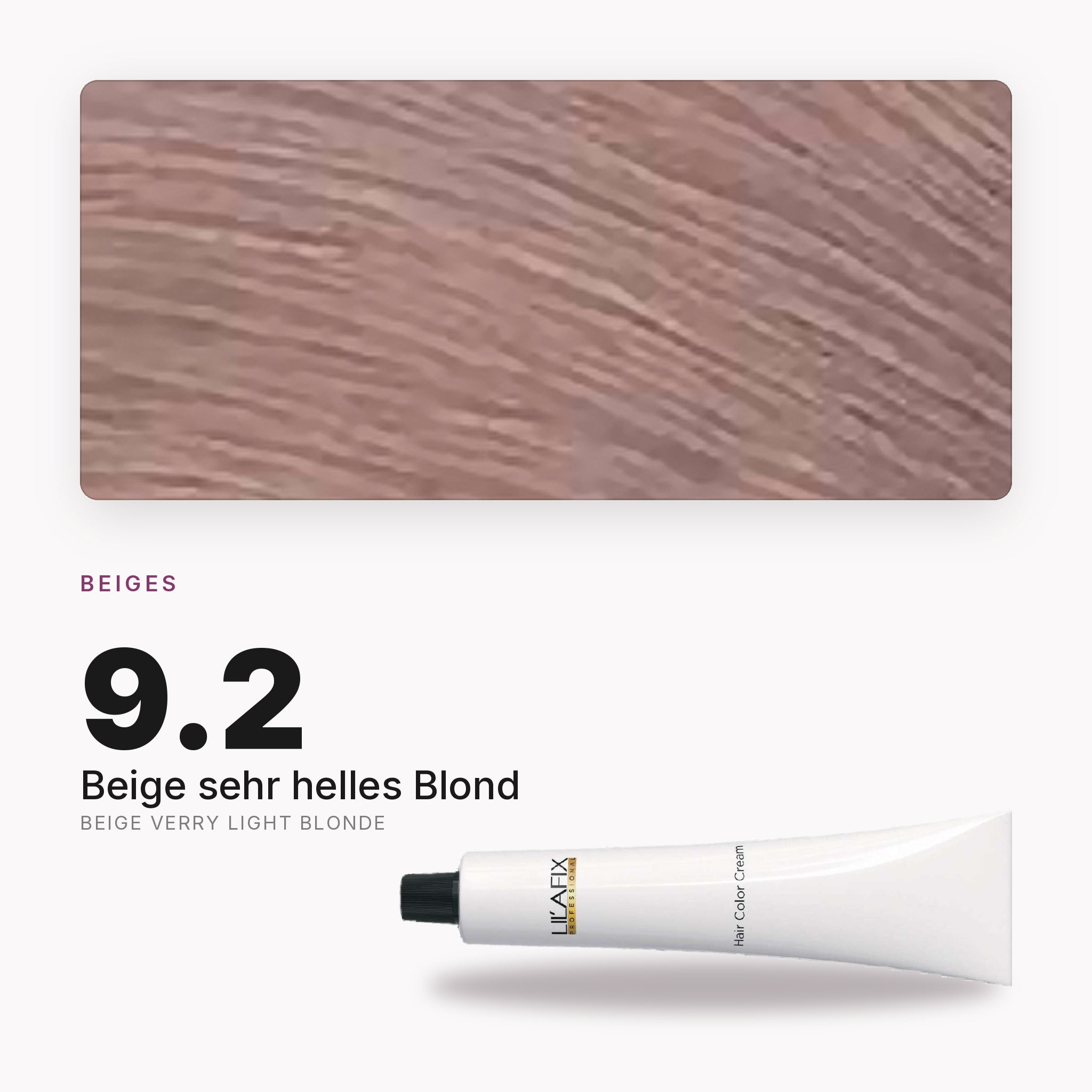 Lilafix 9.2 Beige sehr helles Blond — Farbton